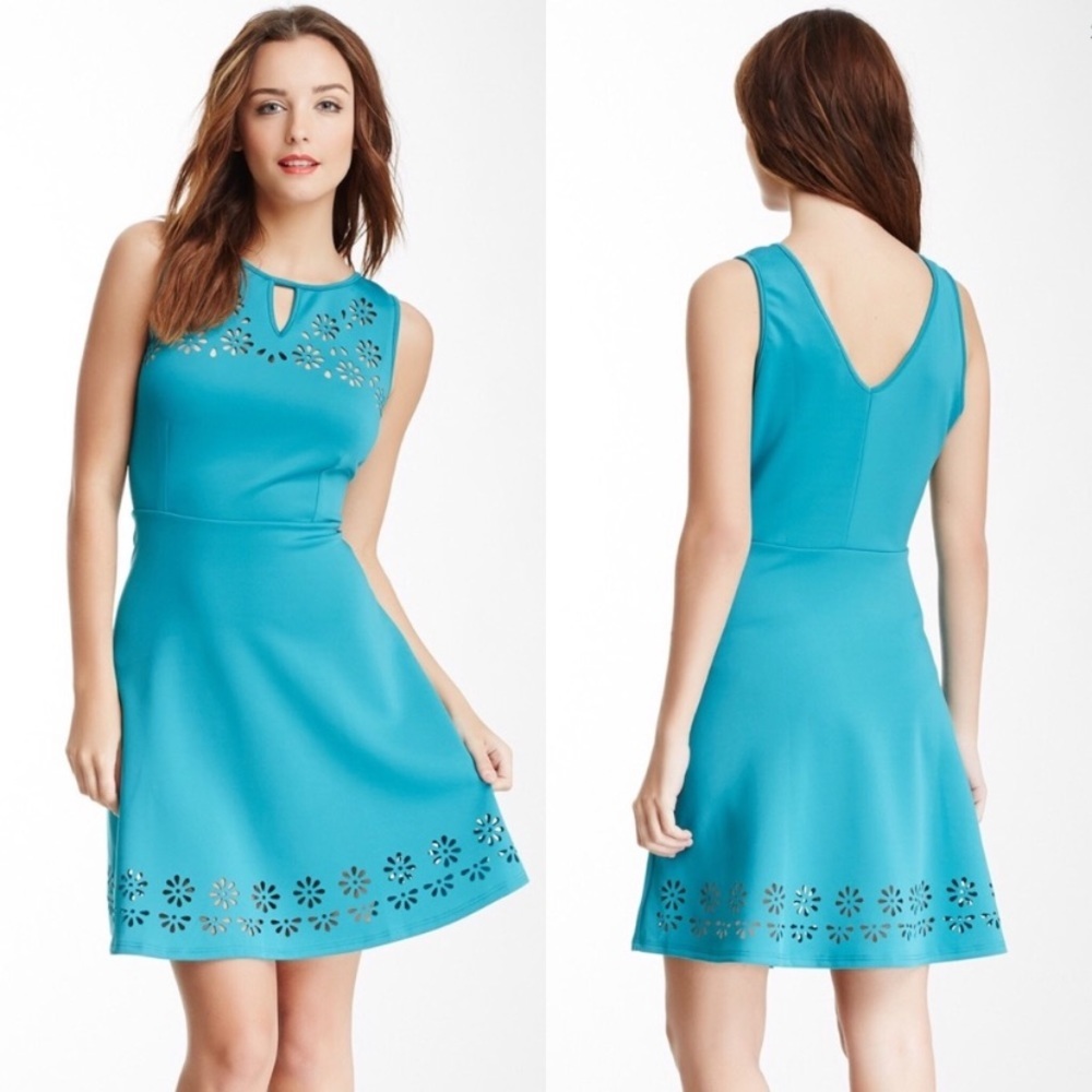 Romeo & Juliet Couture Laser Cut Scuba Jade